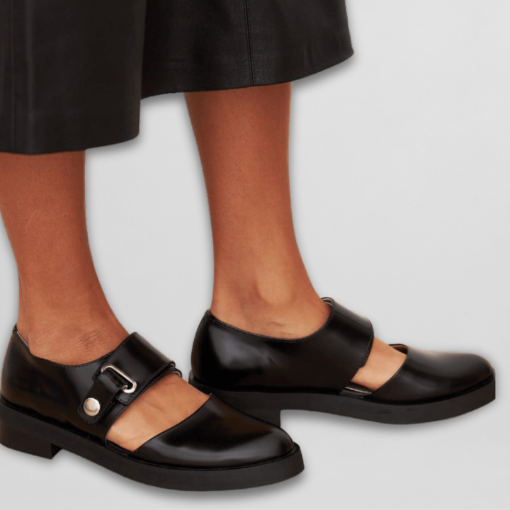 Sara Mary Janes with buckle