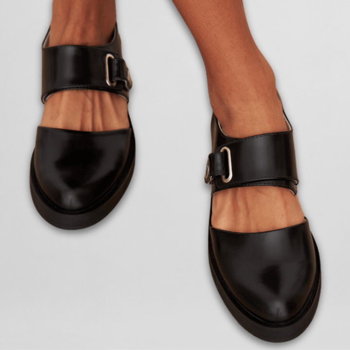Sara Mary Janes with buckle