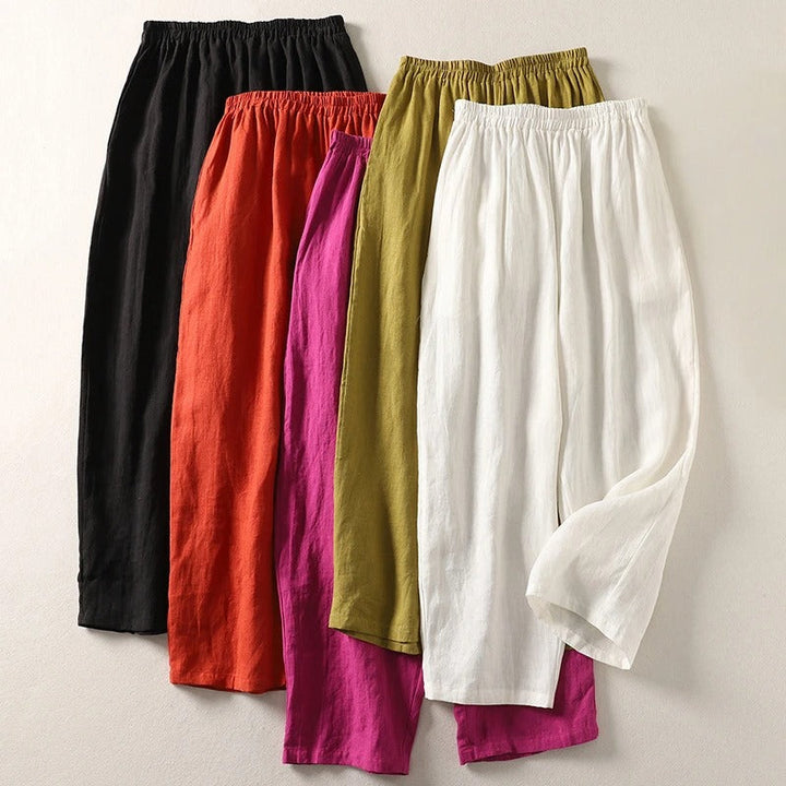 Savannah Linen Blend Pants