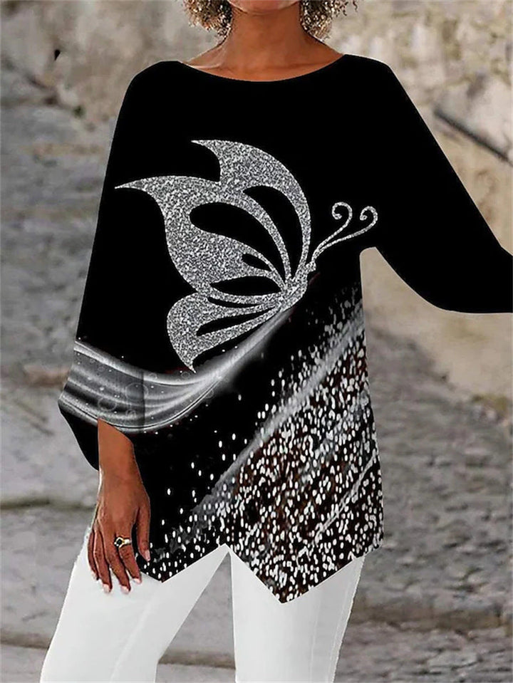 Soraya Long Sleeve Printed Shirt