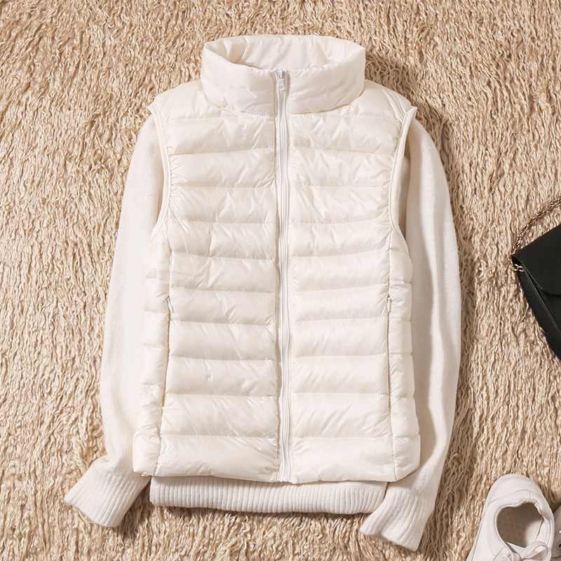 Galora Waterproof Vest with White Duck Down