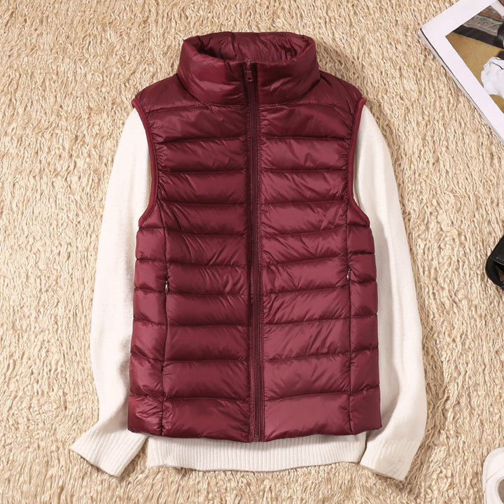 Galora Waterproof Vest with White Duck Down