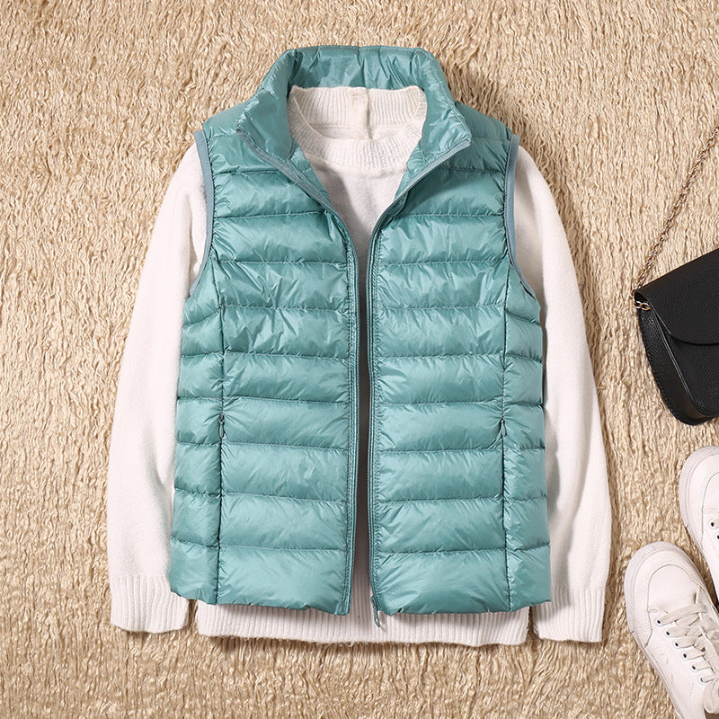 Galora Waterproof Vest with White Duck Down