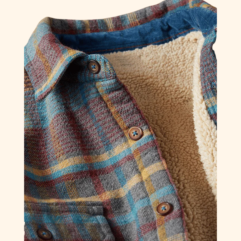 Max Rugged western plaid jacket