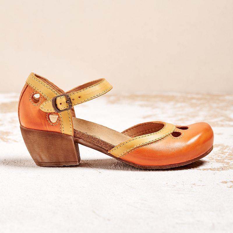 Alice Orthopedic Sandals With Low Heels