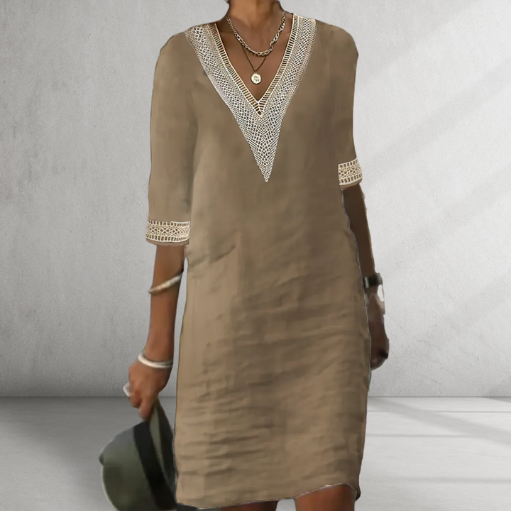 Deborah Cotton Linen Summer Dress