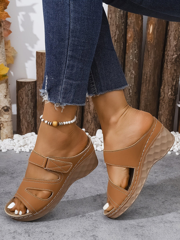 Rowella Stylish Wedge Sandal With Strap
