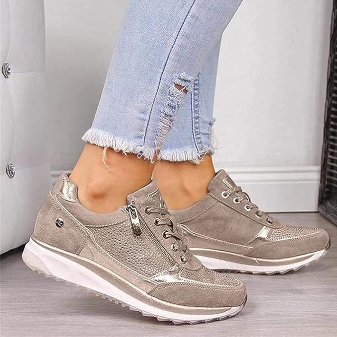 Gabor Zip-Up Orthopedic Sneakers