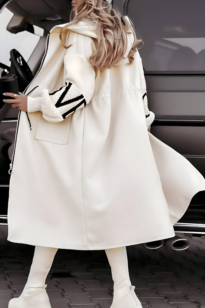 ROSANA Elegant Hooded Coatigan