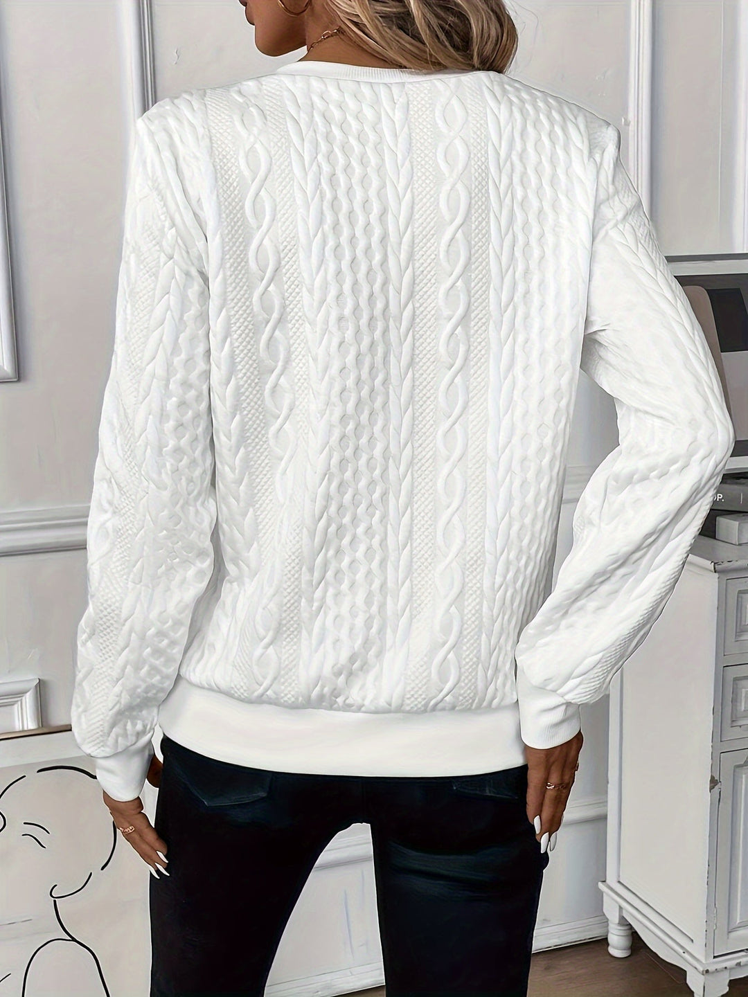 Hannah Elegant Jumper with Zip