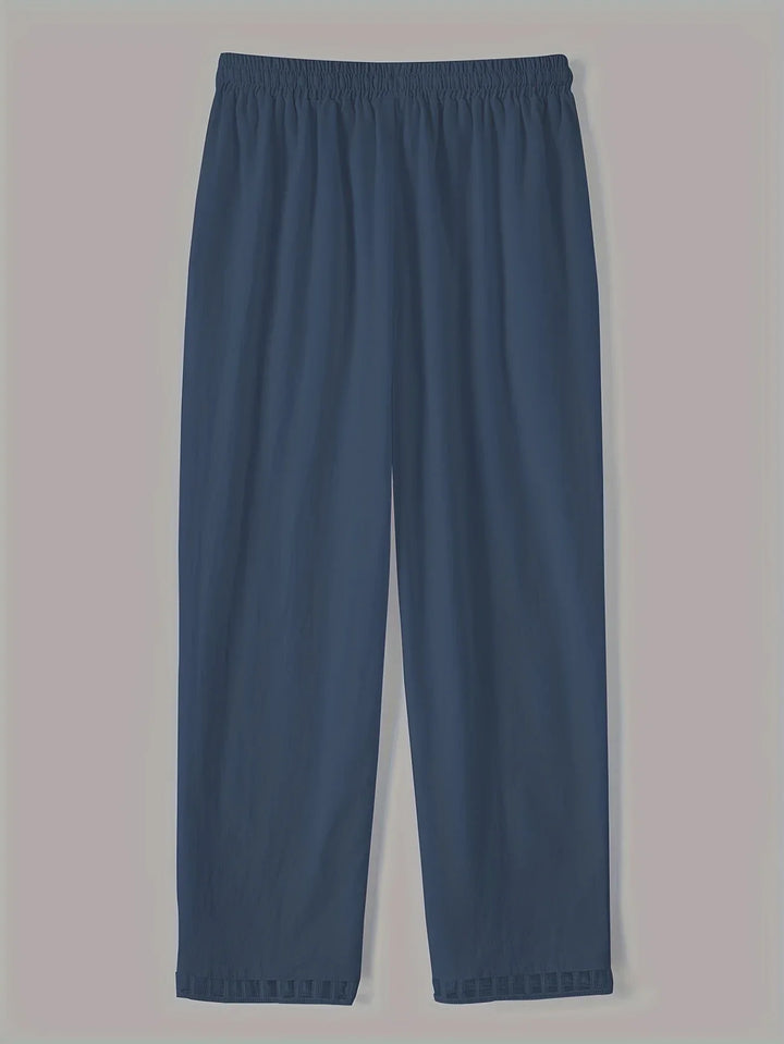 Tracey Contrast Trim Cropped Pants