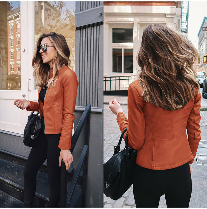 Sophia Italian Leather Jacket