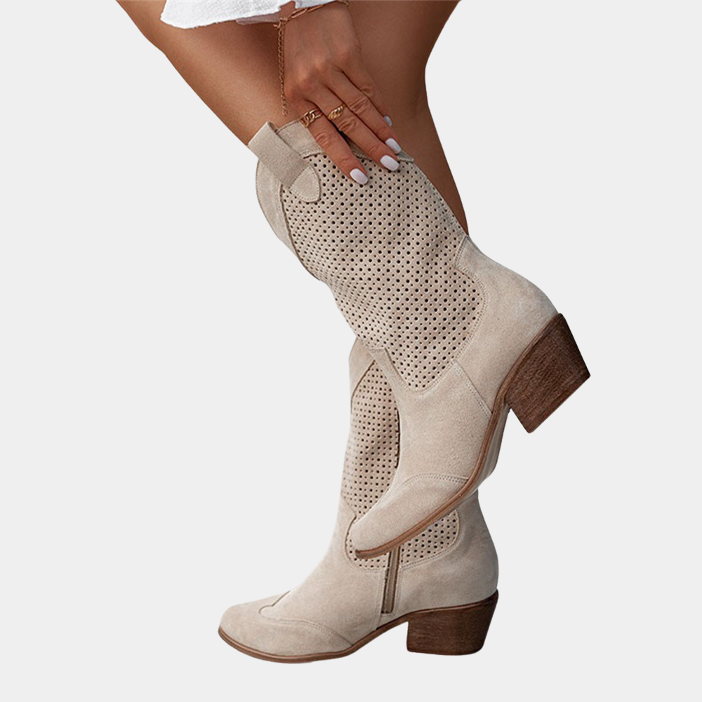 Rachel Cowboy Style Orthopedic Boots
