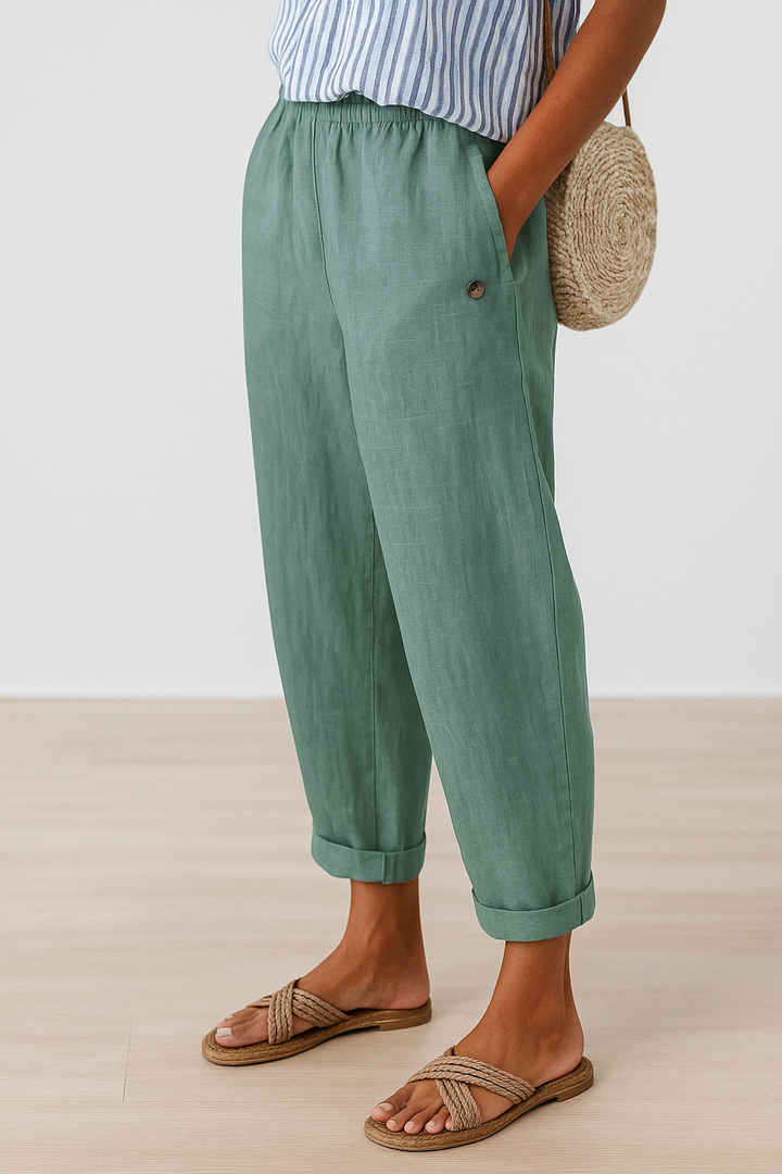 Yanchik Stylish Pants With Side Pockets