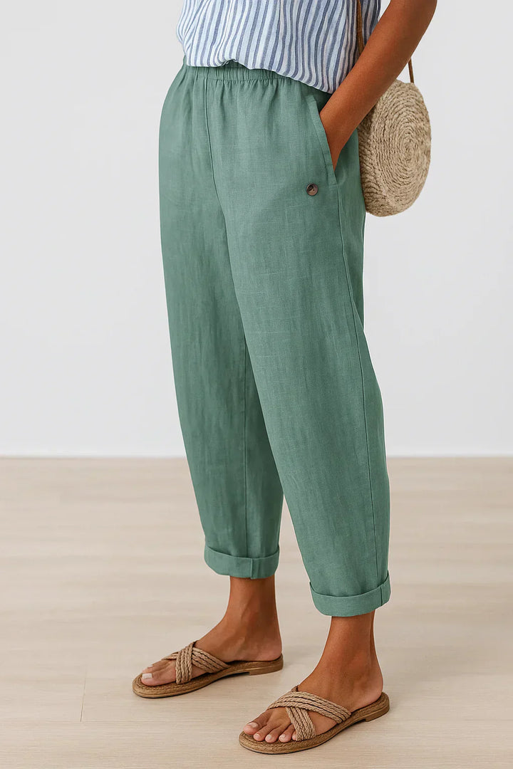 Edith Timeless comfort in a light linen and cotton blend