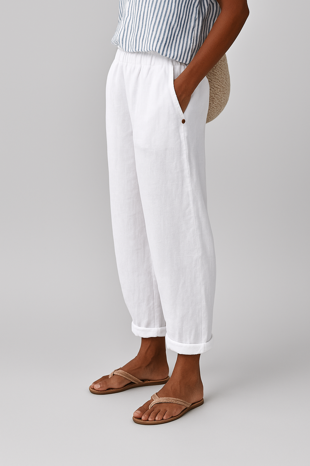 Yanchik Stylish Pants With Side Pockets