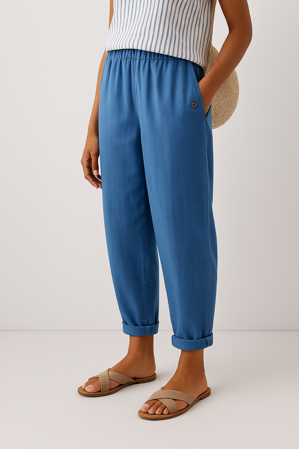 Yanchik Stylish Pants With Side Pockets