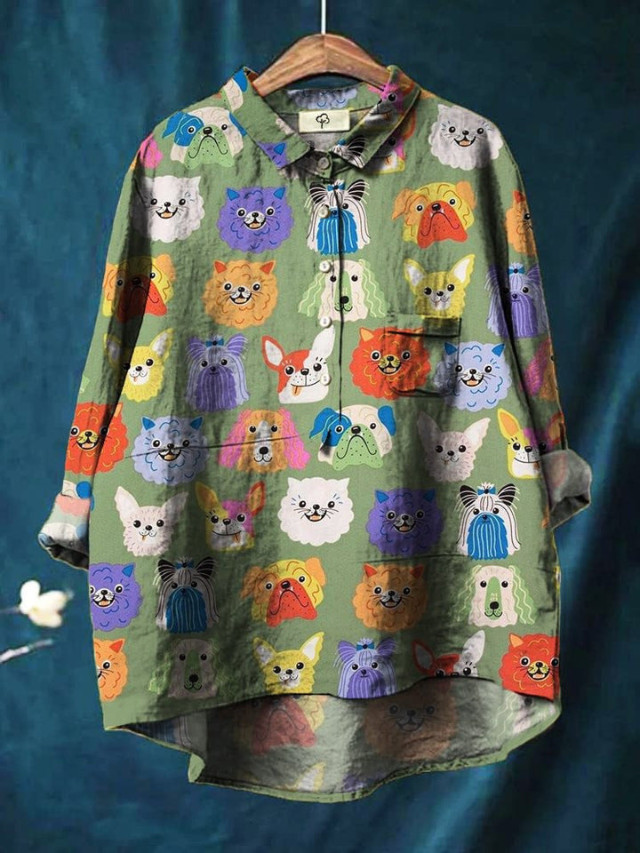 Chloe Dog Art Shirt