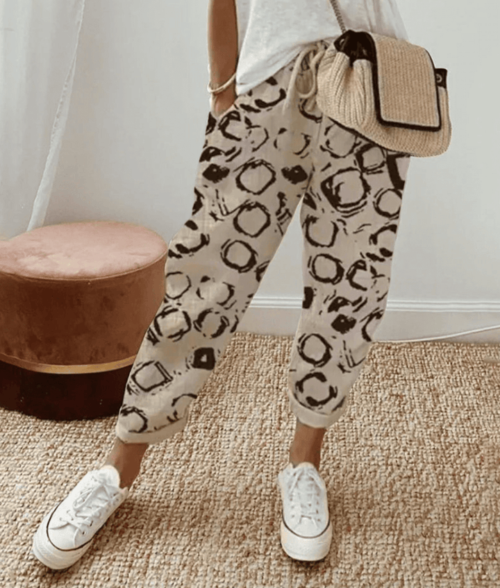Annabel Relaxed Linen Trousers