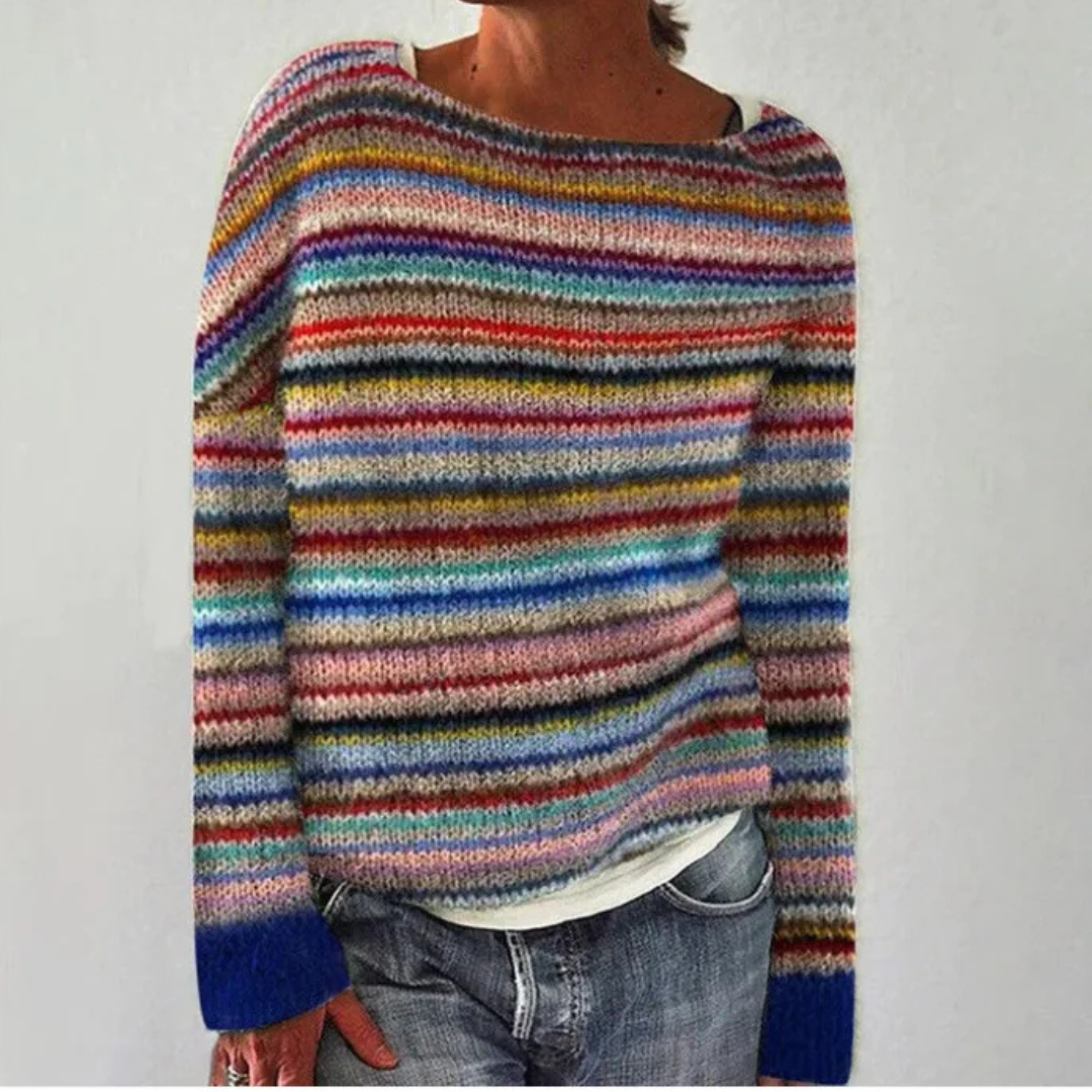AMELIE RETRO KNITTED JUMPER