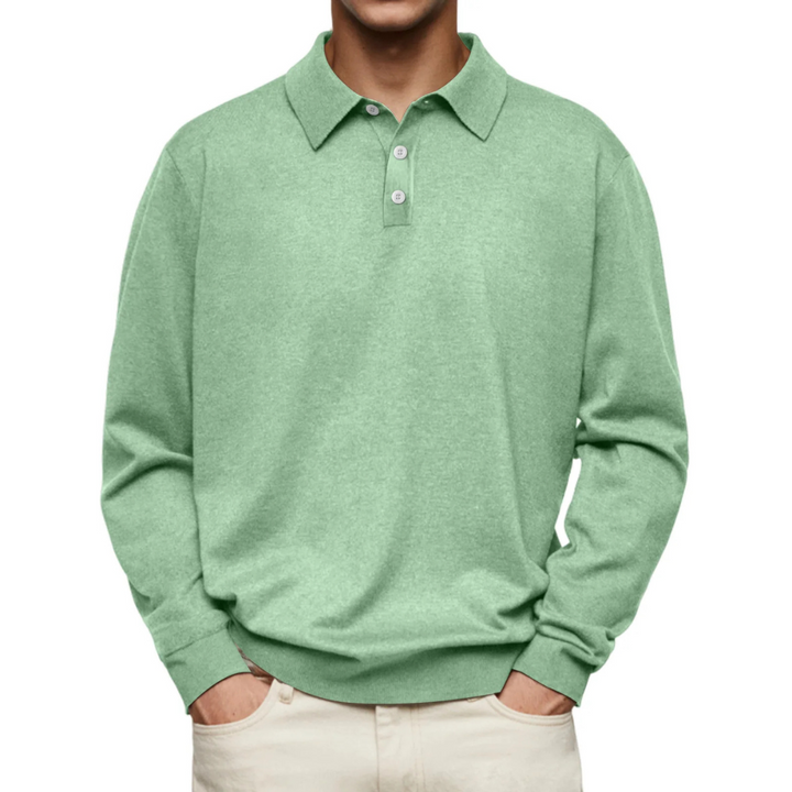 Mason Modern Long Sleeve Polo