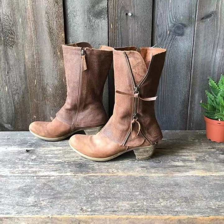 Lourdes Winter Cowgirl Boots