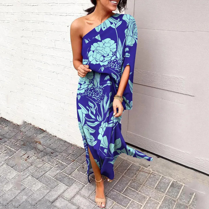 Candice One-Shoulder Elegant Dress