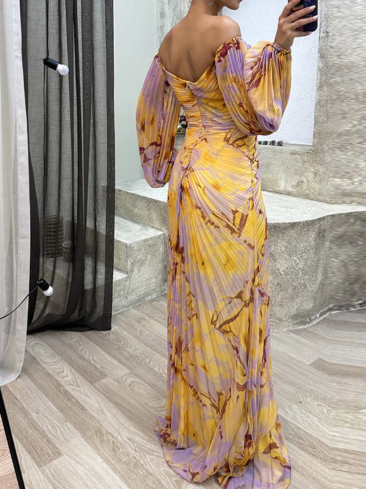 Alexandra V-neck dress