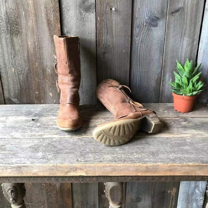 Lourdes Winter Cowgirl Boots