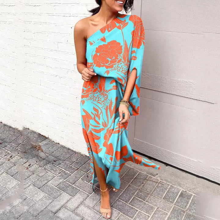 Candice One-Shoulder Elegant Dress