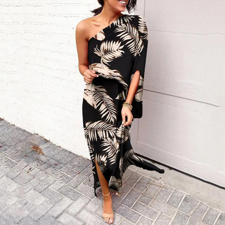 Candice One-Shoulder Elegant Dress