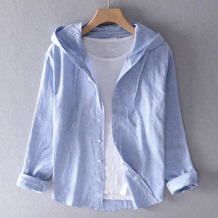 Logan Breathable Linen Shirt