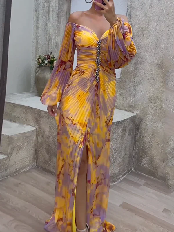 Alexandra V-neck dress
