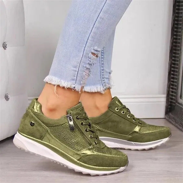 Gabor Zip-Up Orthopedic Sneakers