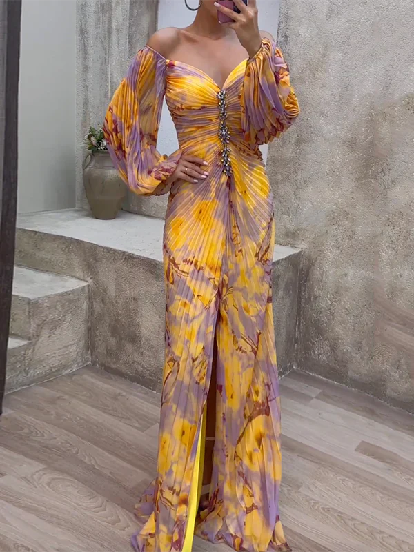 Alexandra V-neck dress