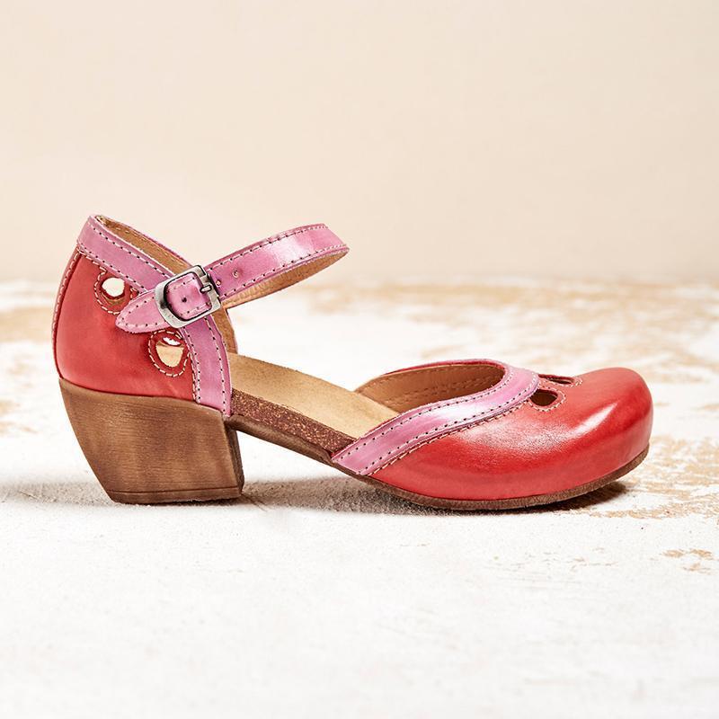 Alice Orthopedic Sandals With Low Heels