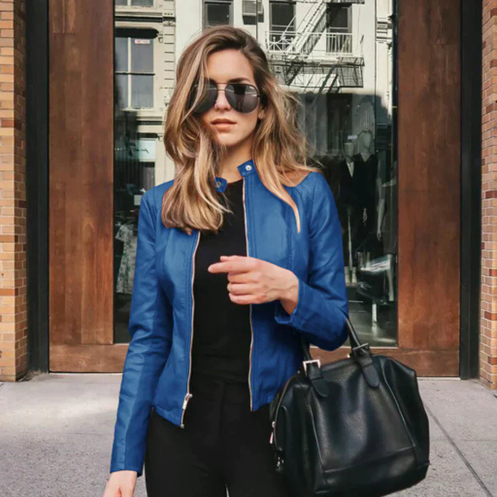 Sophia Italian Leather Jacket