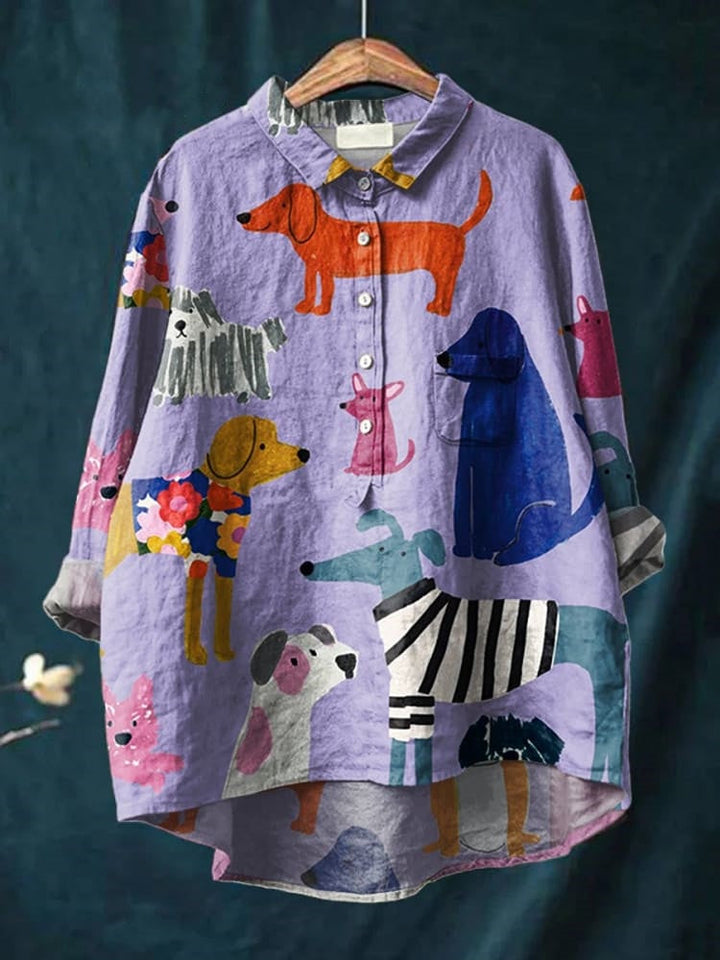 Chloe Dog Art Shirt