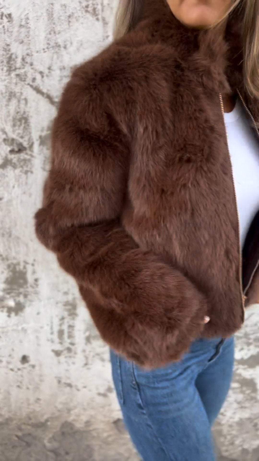 Mercy Faux Fur Jacket