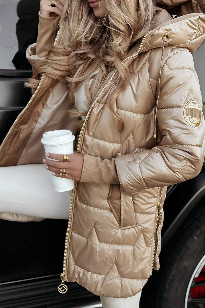 Lola Warm Hooded Casual Jacket
