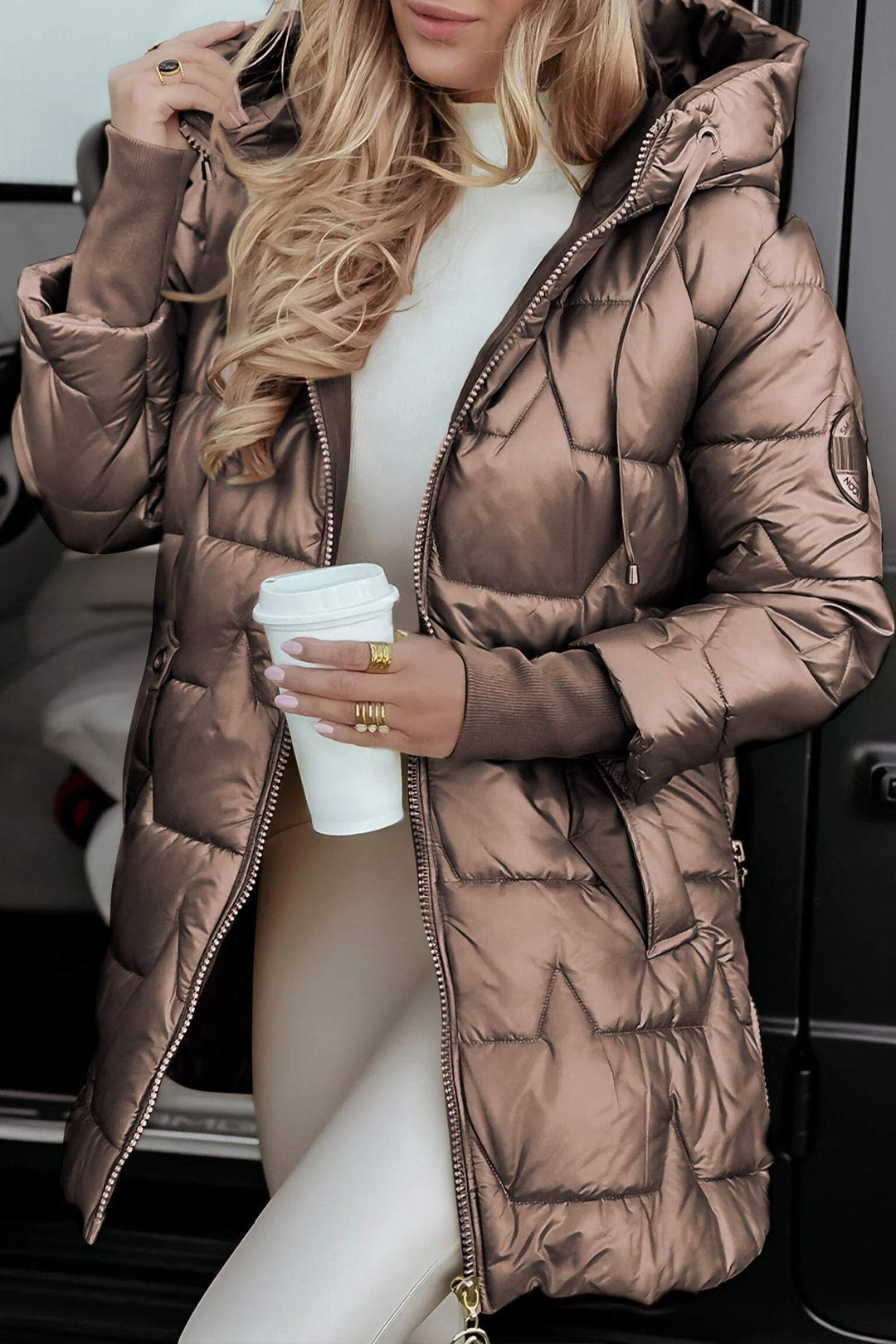 Lola Warm Hooded Casual Jacket