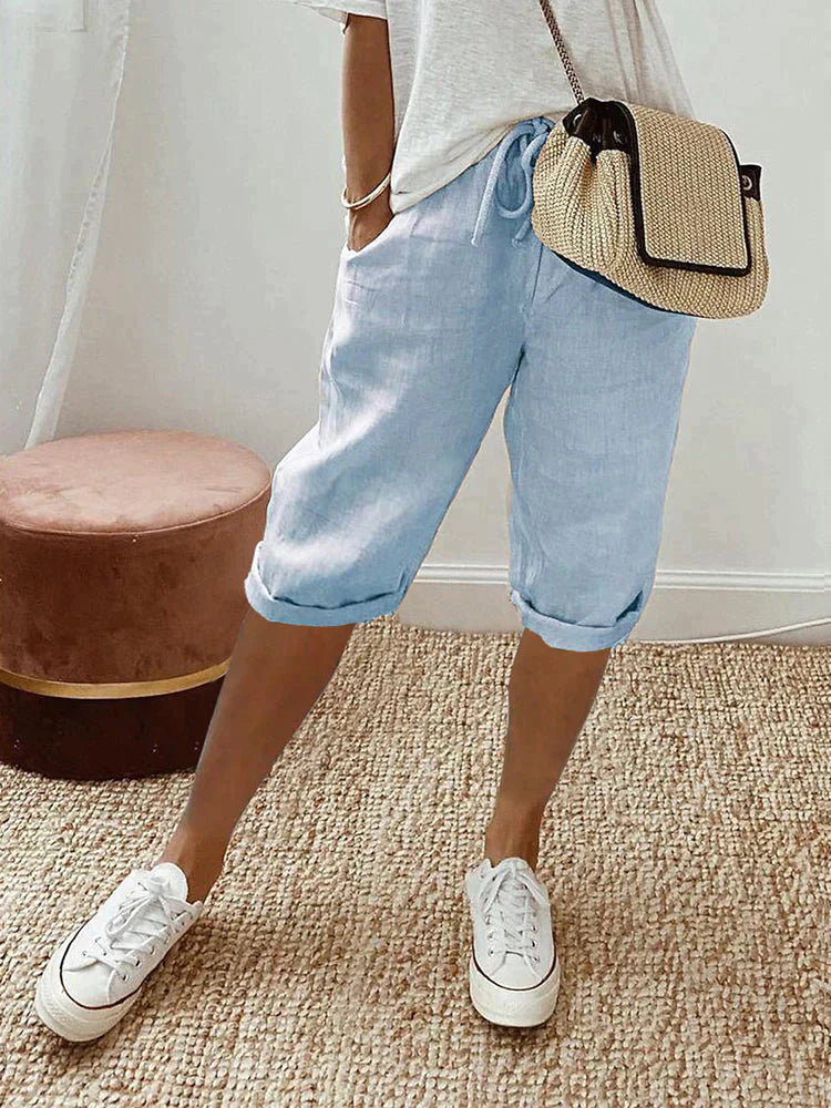 EMMA Cotton-Linen Women's Pants