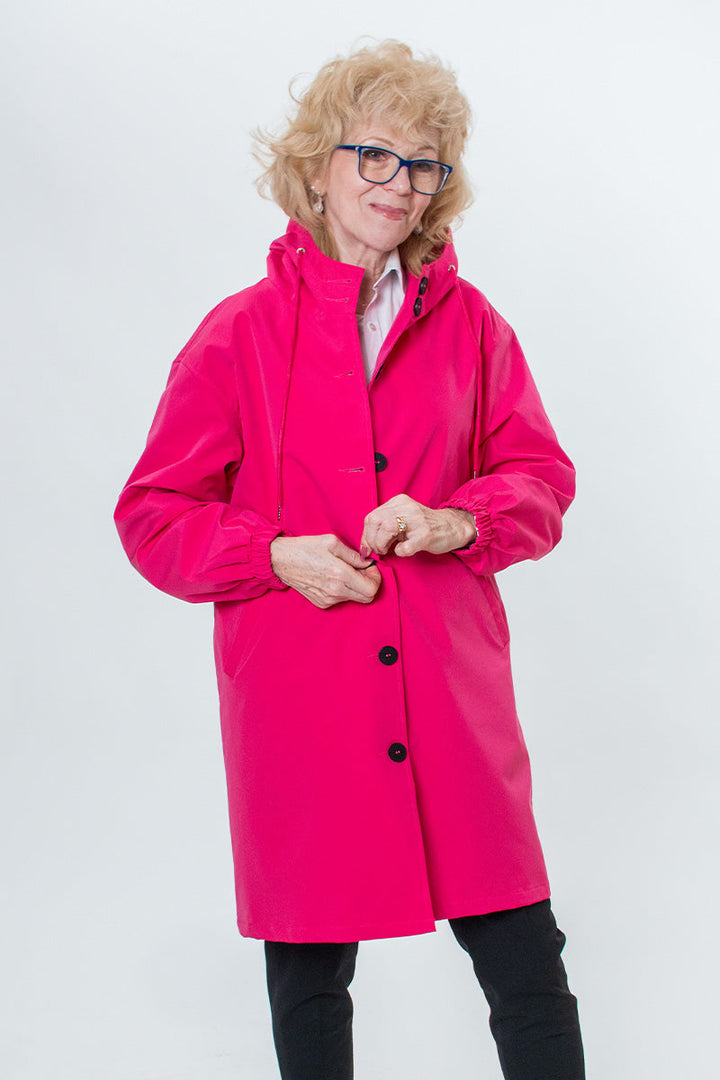 Leanne Water-Resistant Oversized Hooded Jacket