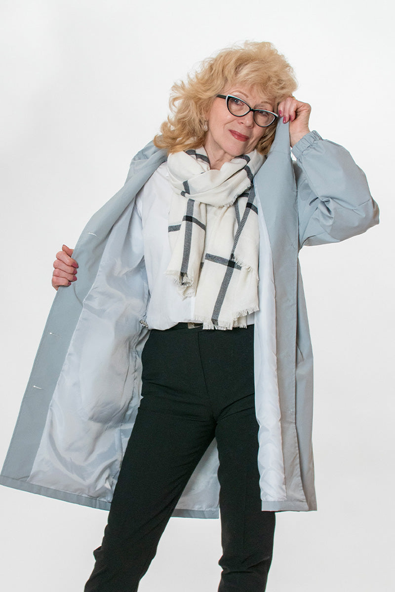 Leanne Water-Resistant Oversized Hooded Jacket