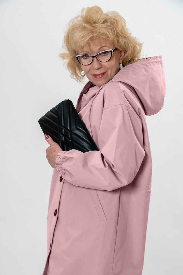 Leanne Water-Resistant Oversized Hooded Jacket