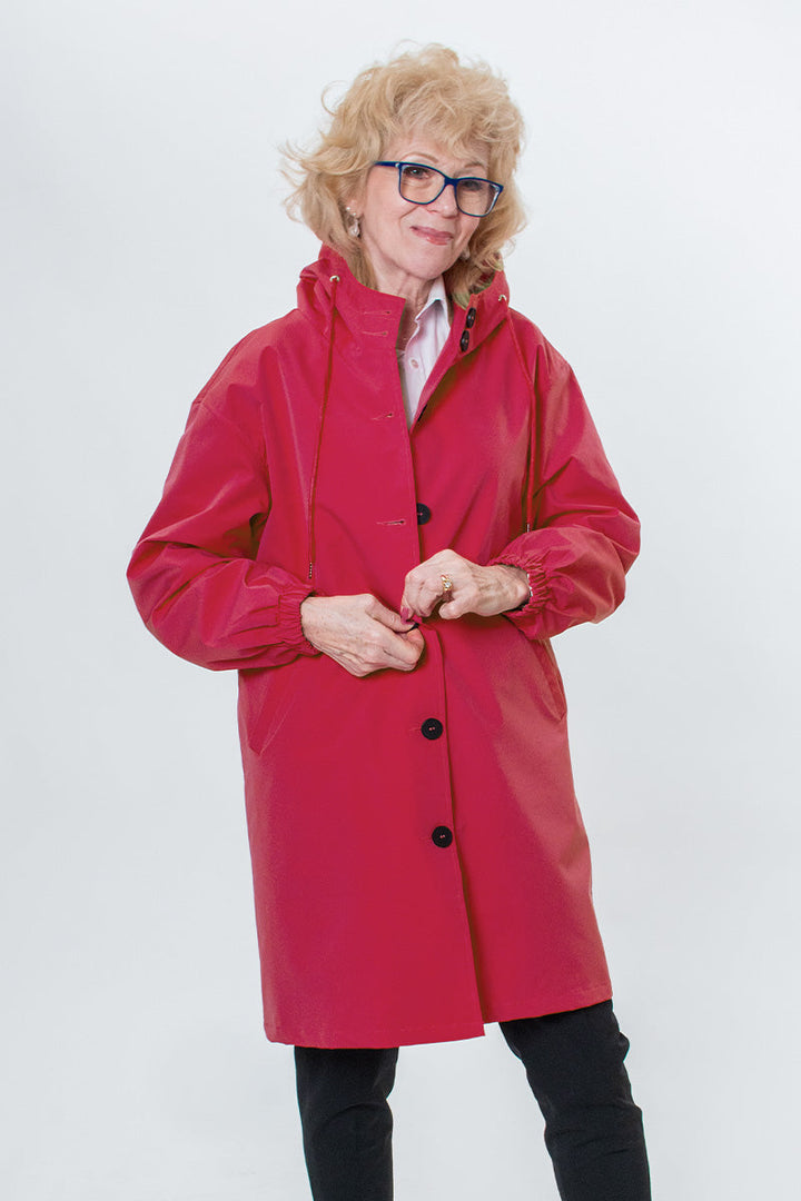 Leanne Water-Resistant Oversized Hooded Jacket
