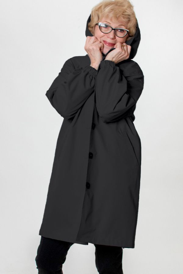 Leanne Water-Resistant Oversized Hooded Jacket