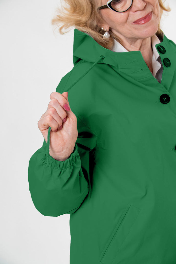 Leanne Water-Resistant Oversized Hooded Jacket