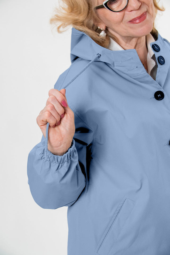 Leanne Water-Resistant Oversized Hooded Jacket