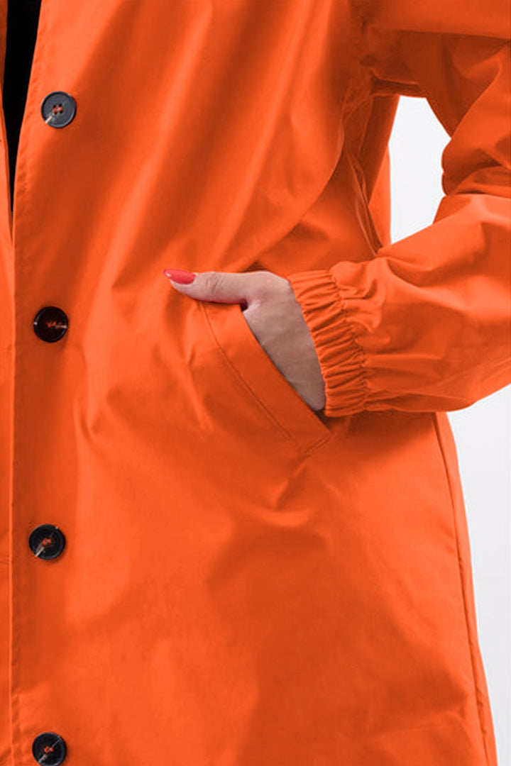 Leanne Water-Resistant Oversized Hooded Jacket